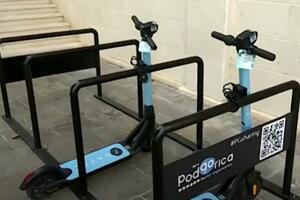 Iznajmljivanje trotineta u Podgorici: Otključavanje 45 centi,...