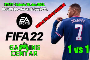 Turnir u igrici FIFA22 u subotu u Herceg Novom