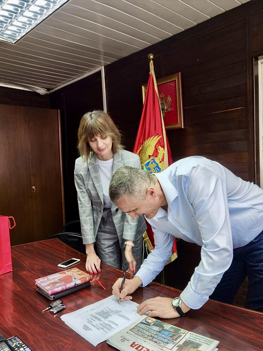 Marta Šćepanović, Milosav Bulatović