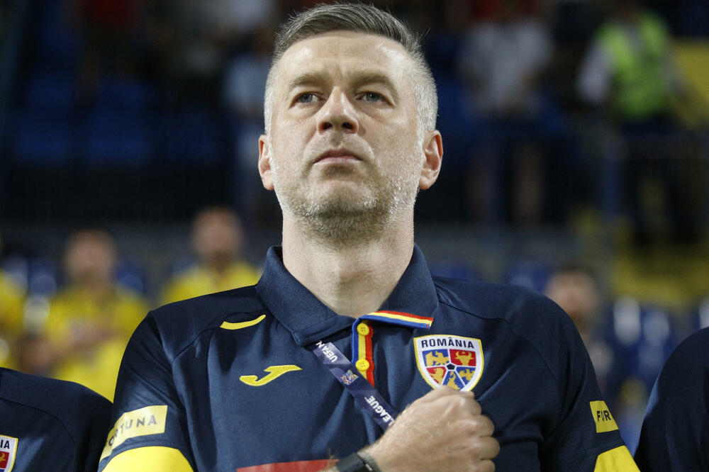 Edi Jordanesku na meču u Podgorici, Foto: Reuters