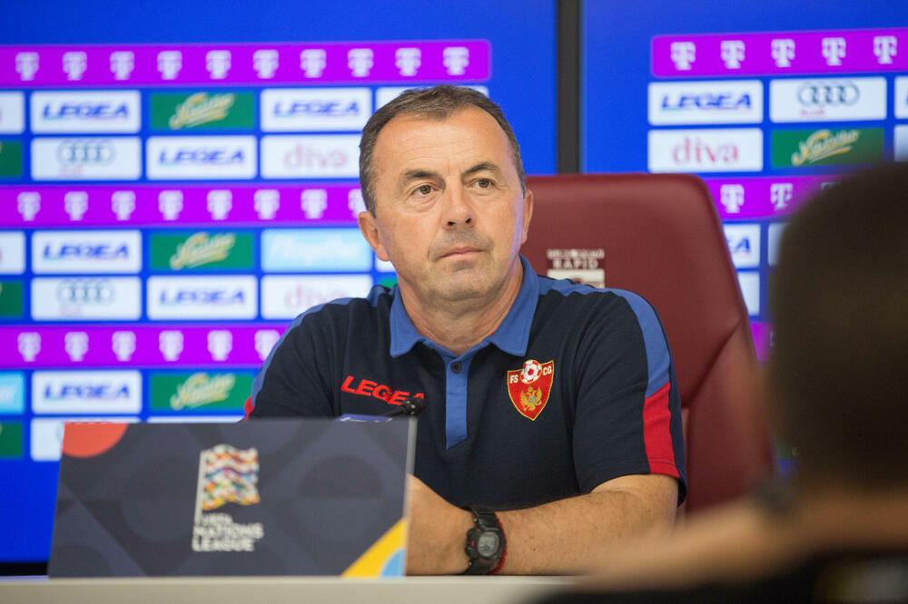 Radulović na današnjoj konferenciji, Foto: FSCG