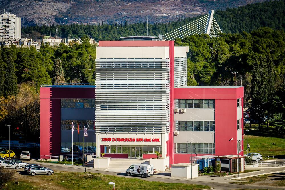 Zgrada ZTKCG, Foto: Zavod za transfuziju krvi Crne Gore/Facebook