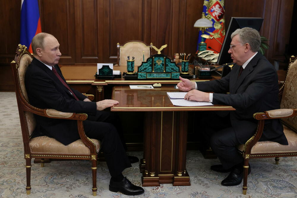 Putin sa predsjednikom ruske Revizorske komore Aleksejom Kudrinom juče u Kremlju