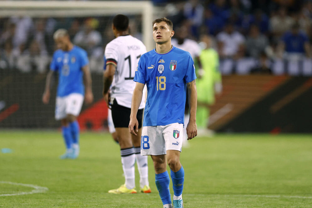 Barela (Italija) na meču sa Njemačkom, Foto: Reuters