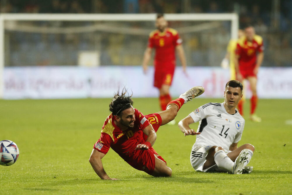 Marko Janković na meču sa Bosnom i Hercegovinom, Foto: Reuters