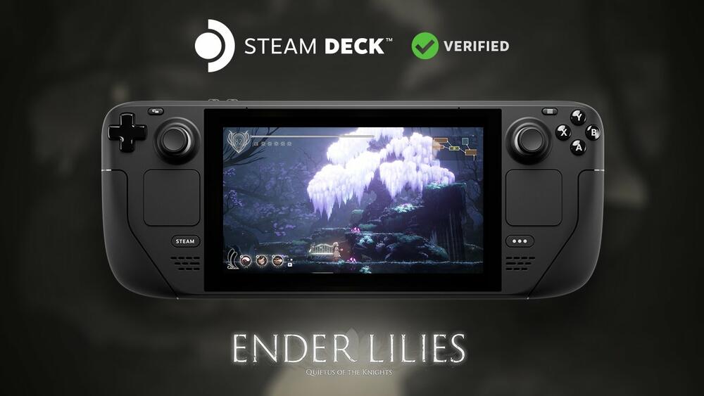 Igrica Ender Lilies na Steam Deck-u