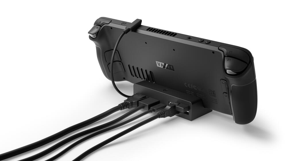 Uskoro dostupna i stanica za punjenje, video output i usb priključke - Steam Deck Docking Station