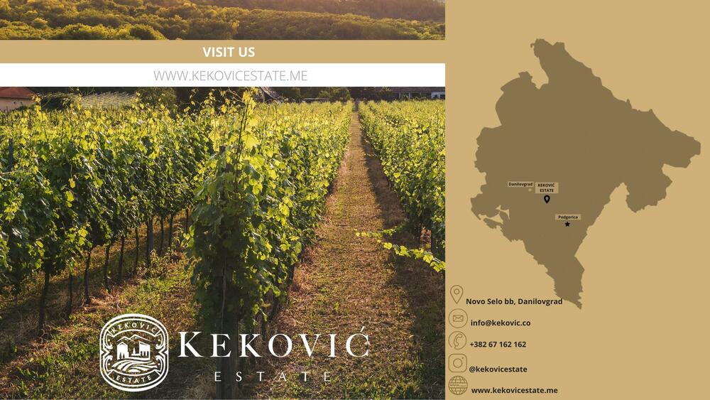 <p>Keković Estate spada u male vinarije koje se najbrže razvijaju u Crnoj Gori.</p>
