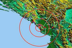 Zemljotres manje jačine kod Bara