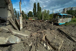 RIA Novosti: Granate i jake eksplozije u centru Donjecka