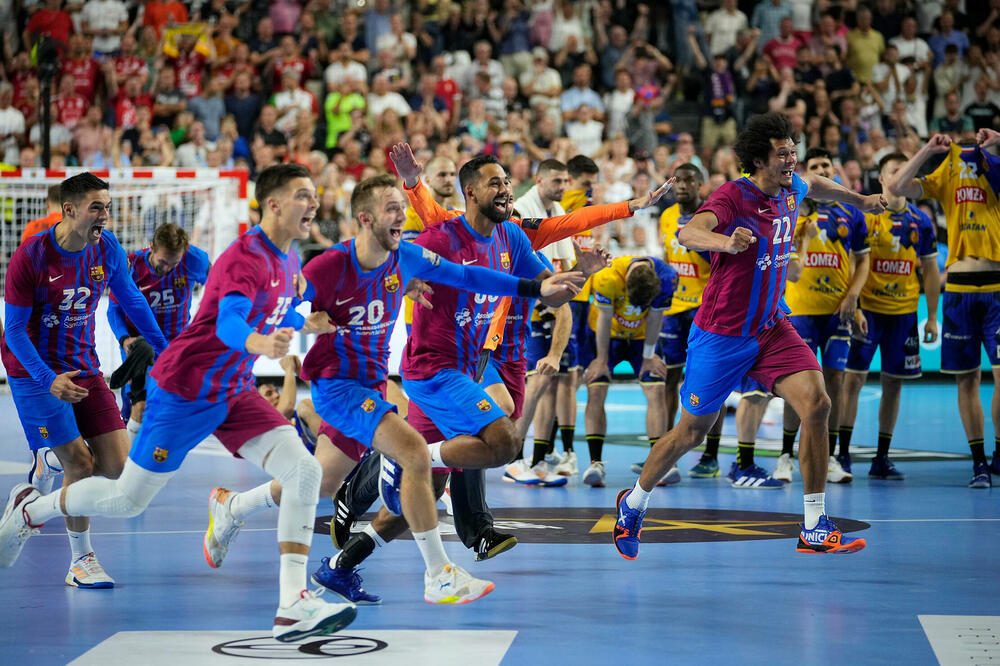 Slavlje nakon gola Ludovika Fabregasa, Foto: AP Photo/Martin Meissner