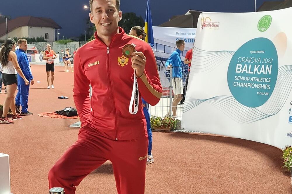 Dragan Pešić jedini do medalje, Foto: ASCG