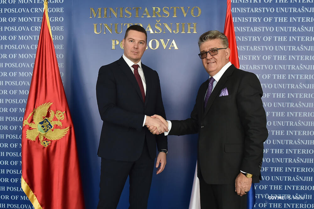 Adžić i Grubišić, Foto: Ministarstvo unutrašnjih poslova