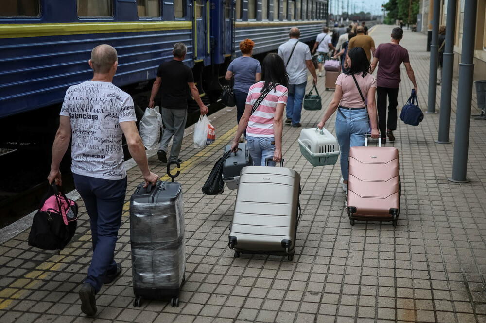Dio Ukrajinaca koji je zbog rata pobjegao u EU, Foto: Reuters