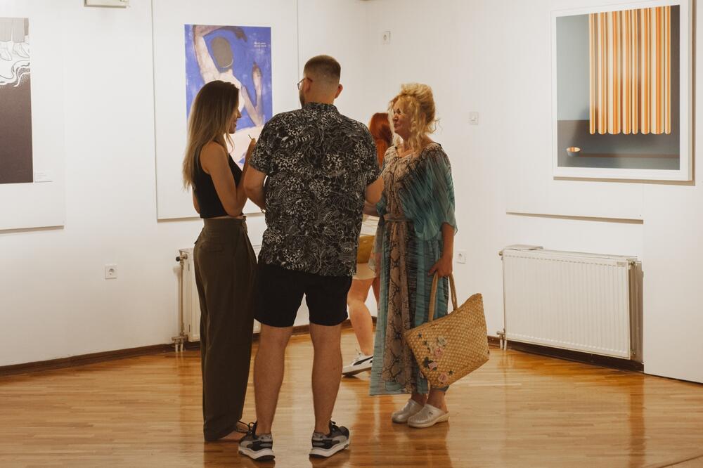 Sa otvaranja izložbe, Foto: Privatna arhiva