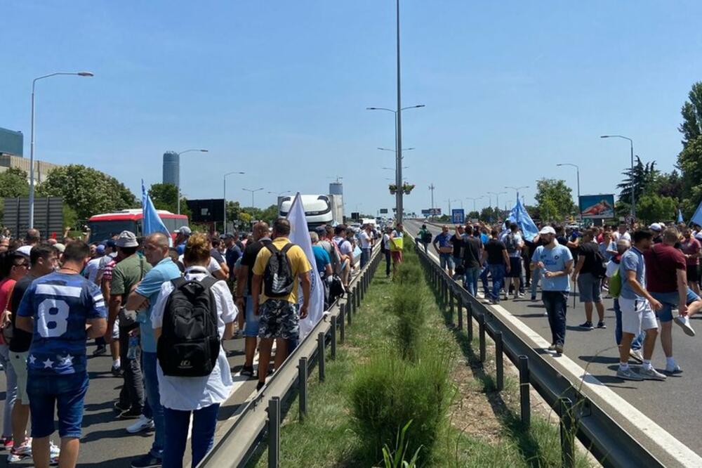 Sa protesta, Foto: BBC