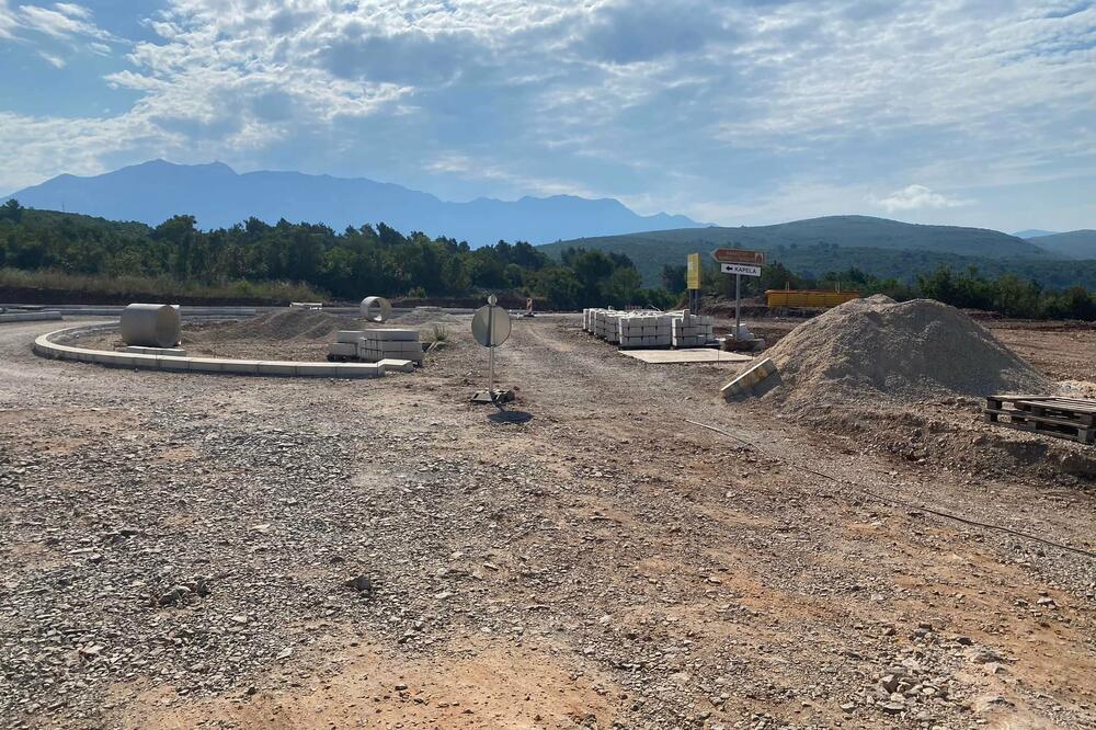 Aktuelno stanje na gradilištu kružnog toka MR 2 saobraćajnice, Foto: Siniša Luković