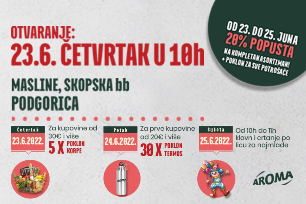 <p>Objekat se prostire na površini od 1560 metara kvadratnih, a u sklopu njega se nalazi i Cosmetics market i apoteka<font color="#d50517">.</font></p>