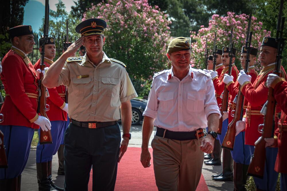 Čarls Voker u posjeti VCG, Foto: Ministarstvo odbrane