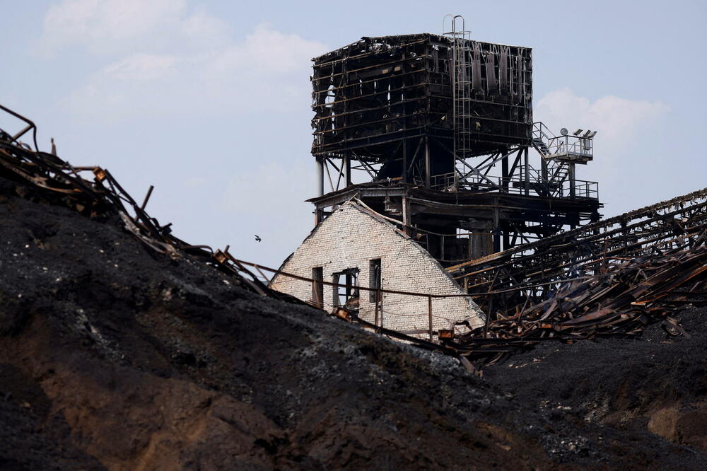 Jedno od ranije uništenih skladišta žita u Nikolajevu, Foto: Reuters