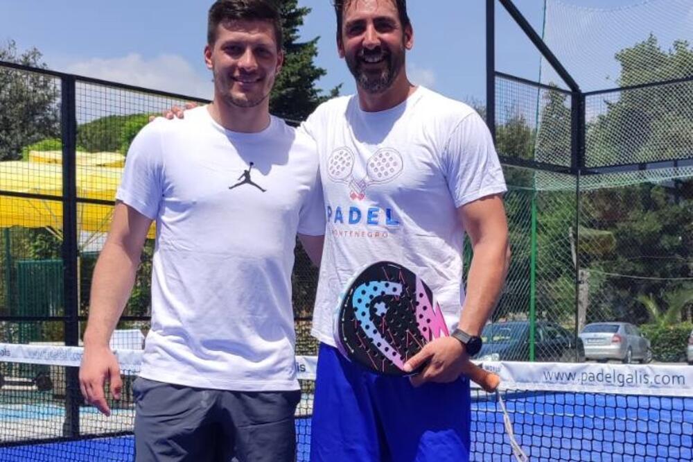 Jović i Danilović, Foto: Padel Montenegro