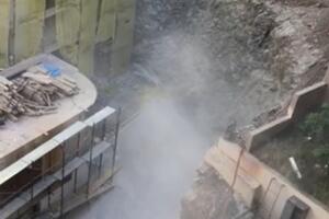 Mašine na gradilištu u Budvi rade iako je zabrana radova na snazi
