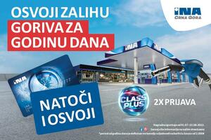 Osvoji zalihu goriva za godinu dana na INA maloprodajnim mjestima
