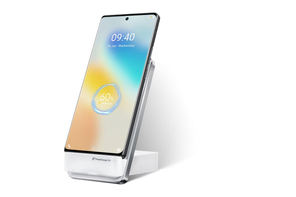 Foto: 50W Wireless Charger - vertical smartphone