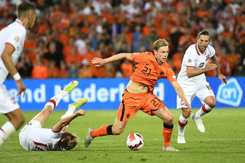De Jong u dresu reprezentacije Holandije, Foto: Reuters