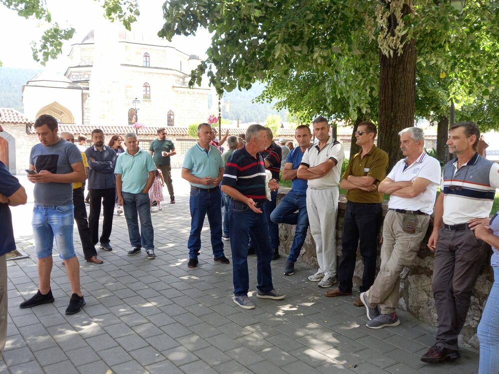 Vektra Jakić protest, Pljevlja
