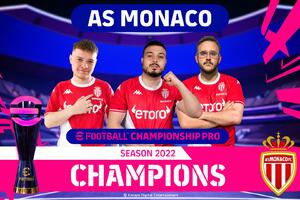 Monako osvojio profesionalni šampionat u eFudbalu