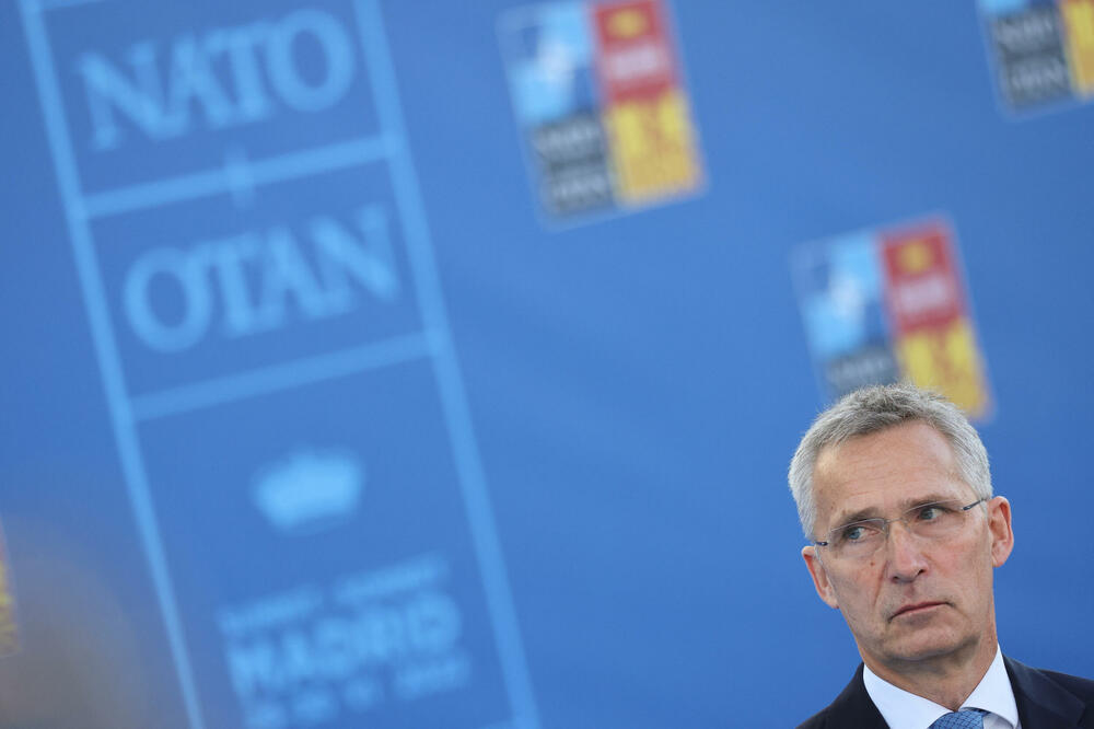 Stoltenberg tokom samita u Madridu, Foto: Reuters