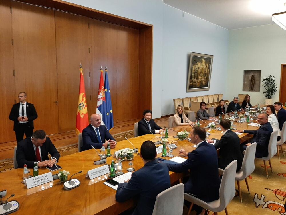 <p>Abazović će se sastati i sa predsjednikom Srbije Aleksandrom Vučićem, kao i sa predsjednikom Narodne skupštine Srbije Ivicom Dačićem</p>