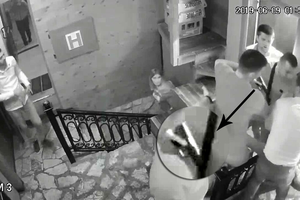 Trenutak napada Bojića na Sekulić, Foto: Privatna arhiva
