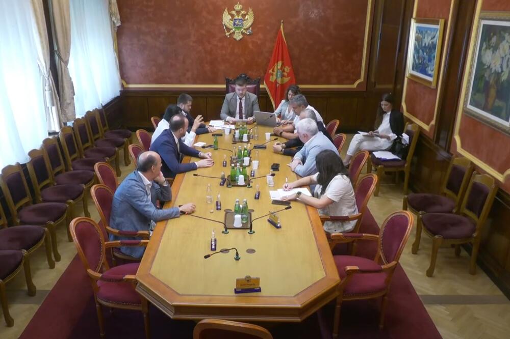 Sa sjednice Odbora za politički sistem, pravosuđe i upravu, Foto: Skupština Crne Gore