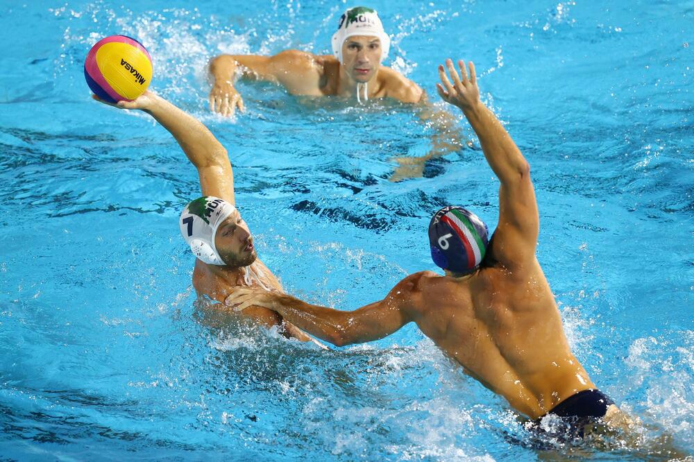 Detalj sa večerašnje utakmice, Foto: FINA