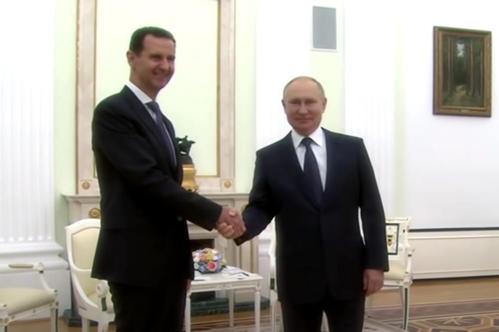 Predsjednik Sirija Bašar al Asad i predsjednik Rusije Vladimir Putin, Foto: Reuters