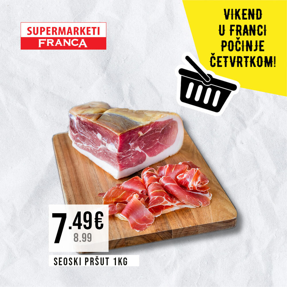 <p>Franca marketi su uvijek na tvojoj strani! Kod nas uvijek možeš pronaći sve što ti treba po odličnim cijenama!</p>