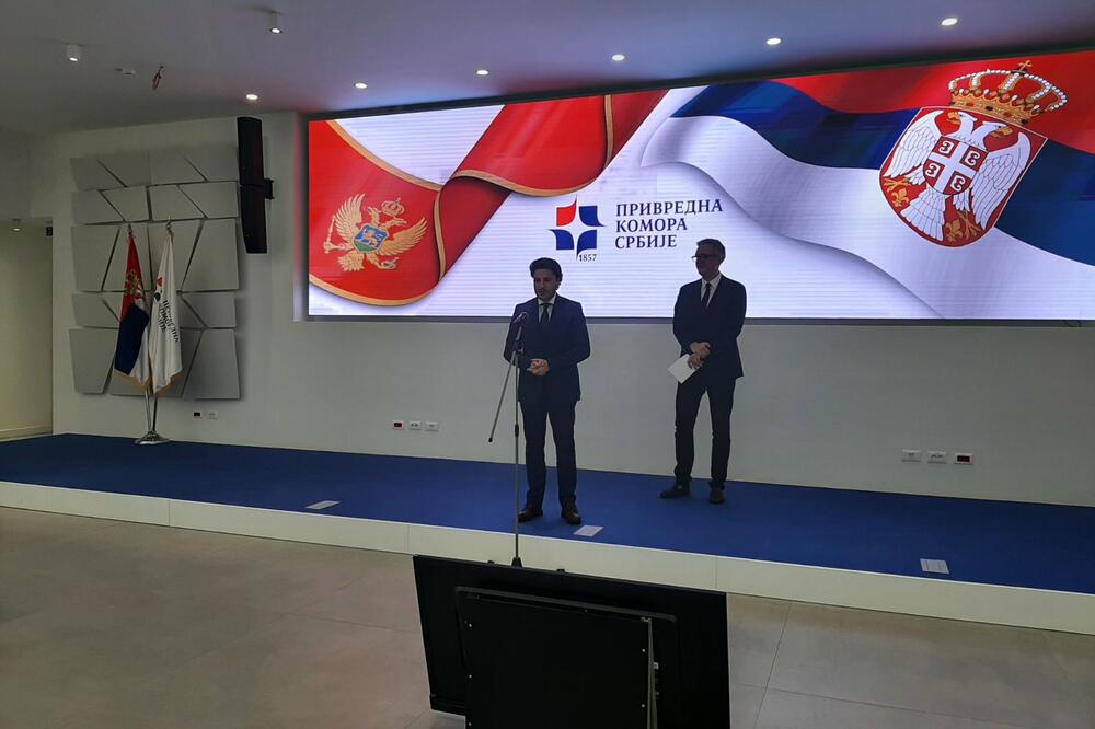 Sa pres konferencije nakon sastanka, Foto: Nikola Dragaš