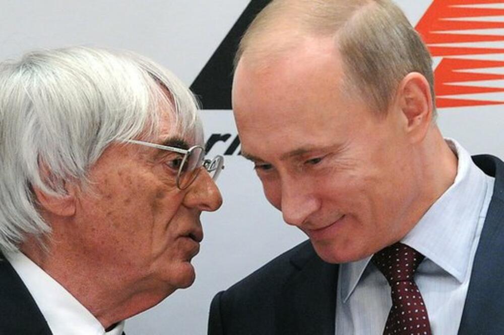 Berni Ekslton i Vladimir Putin 2010. godine, Foto: Getty Images
