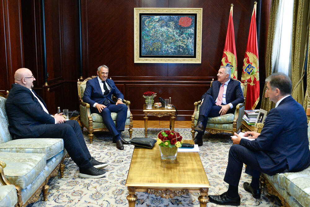 Sa sastanka, Foto: Služba za informisanje Predsjednika Crne Gore