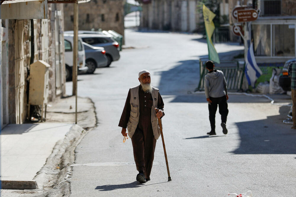 Iz grada Hebron na Zapadnoj obali, Foto: Rojters