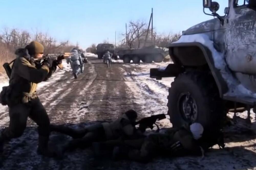 Pripadnici Vagner grupe, Foto: Printscreen YouTube/Sky News
