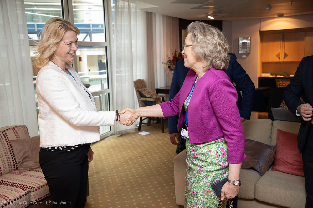 Đurović i Sederfelt, Foto: Skupština.me/Igor Šljivančanin