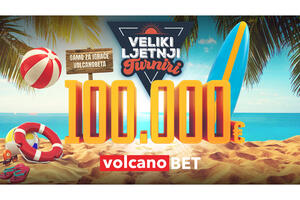 100.000€ samo za igrače VOLCANOBET.ME