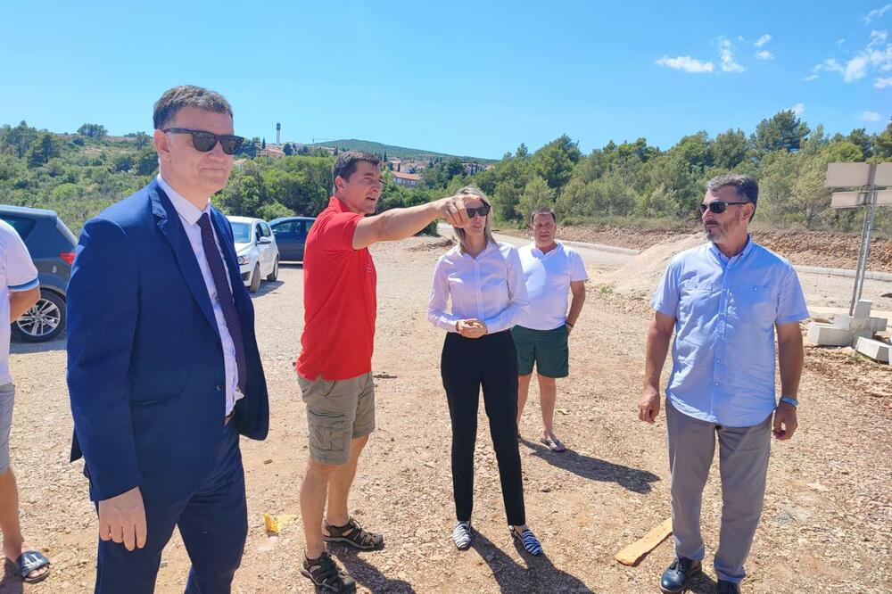 Sa obilaska MR2 saobraćajnice, Foto: Siniša Luković