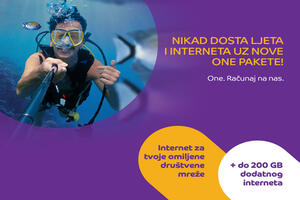 Nikad dosta ljeta i Interneta uz nove One pakete