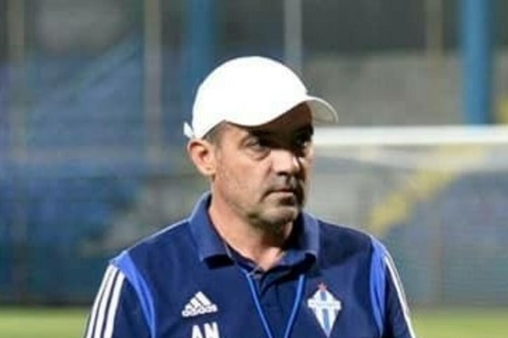 Trener Budućnosti Aleksandar Nedović, Foto: FK Budućnost