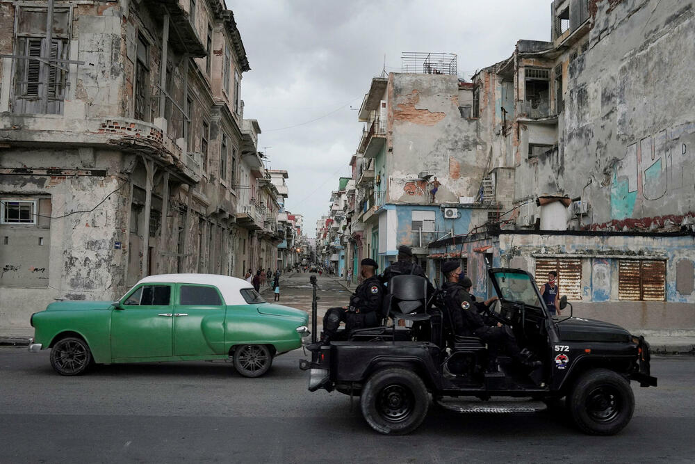 Nakon prošlogodišnjih protesta uslijedila su masovna hapšenja: Havana 13. jula 2021.