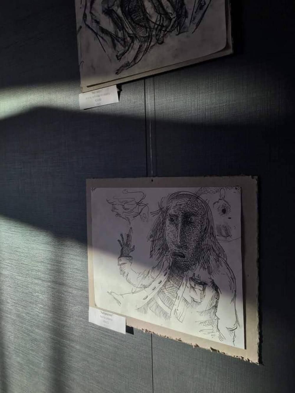 Jedan od Vujovićevih crteža